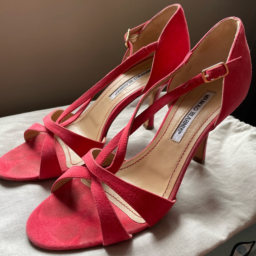 Manolo Blahnik Heeled Strappy Sandals